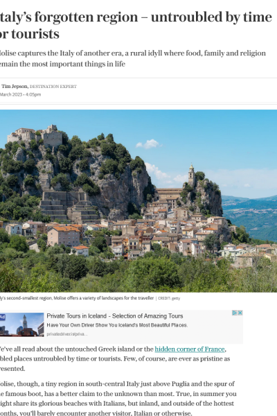 Screenshot 2023 03 16 At 18 32 34 Italys Forgotten Region Untroubled By Time Or Tourists